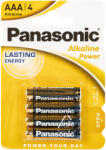 Panasonic Alkáli elemek AAA 1, 5 LR3 Panasonic (88960)