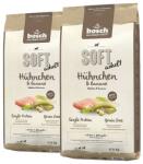 bosch Soft csirke és banán 25 kg (2 x 12, 5 kg)