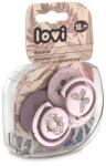 LOVI Lovi, Botanic Girl, suzeta dinamica din silicon, 18 luni+, 2 buc