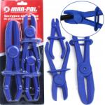 MAR-POL gumitömlő szorító fogó szett, 3 db (M50090)