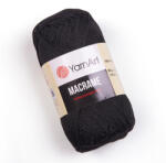 YARNART macrame fonal 1.5mm 148 Fekete