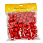  Csillámos hungarocell gömb 30g 2cm - piros