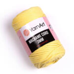 YARNART macrame cord fonal 3mm 754 citrom
