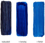  Pannoncolor olajfesték - 830 PERMANENT KÉK 22ml