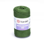 YARNART twisted 3mm macrame kifésülhető fonal 787 zöld