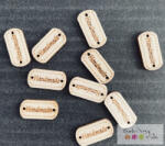  Hand made mini felirat 10db/cs