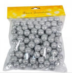  Csillámos hungarocell gömb 30g 2cm - ezüst
