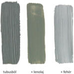  Pannoncolor olajfesték - 834 MELEG SZÜRKE 22ml