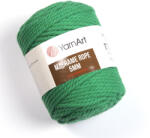 YARNART 5mm macrame rope kifésülhető fonal 759 zöld