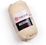 YARNART macrame fonal 1.5mm 137 Krém