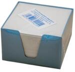  Kockatömb fehér 9x9x6 cm egyszínű színes tartóban - robbitairodaszer