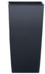 Prosperplast Ghiveci cu inserție URBI SQUARE antracit MAT 22cm
