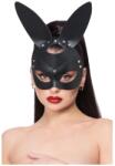 Fever Mock Leather Rabbit Mask Black