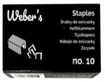 Weber s Tűzőkapocs WEBER`S No. 10 1000 darabos - robbitairodaszer