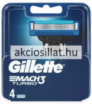 Gillette Mach3 Turbo borotvabetét 4db-os