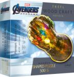 Trefl Puzzle din lemn 500+5 - Avengers Infinity Gauntlet (20174) Puzzle