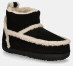 Inuikii cizme de zapada din piele intoarsa Classic Shearling Low culoarea negru, 75101-009 9BYH-OBD2UA_99X (75101.009.Black)