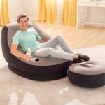 Intex "Ultra Lounge Relax" 68564NP felfújható szék puffal
