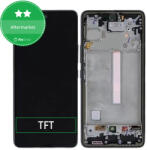 Samsung Galaxy A73 A736 - Ecran LCD + Sticlă Tactilă + Ramă (Black) TFT, Black