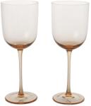 Ferm Living borospohár Host Red Wine 2 db - bézs Univerzális méret