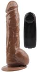 Rosy Vibrator Rosy Jeff Stryker Brown 22.5cm Vibrator