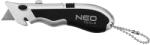 NEO TOOLS Trapézpengés kés, mini, alu ház, 4penge, Rendelési egység: 30db (63-703) - szerszamparadicsom
