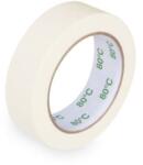 WIMEX Bandă adezivă creponată (PAP/Solvent) până la +80°C albă 30mm x 50m [1 buc]