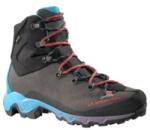 La Sportiva Aequilibrium Trek Women GTX Încălțăminte La Sportiva Carbon/Malibu Blue_G00B02 37 EU