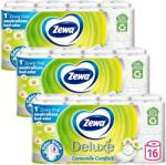 Zewa Deluxe Camomile Comfort 3 rétegű Toalettpapír 3x16 tekercs