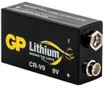 GP Batteries 9V-os elem, lítium, 9V, 800 mAh, GP CR-9V 6LR61, 6LR21, 6AM6, 6LP3146, MN1604, A1604, E Block, LR22