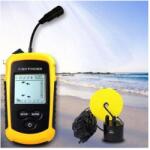  Fish Finder LCD kijelzős hordozható halradar - szonár érzékelővel, visszhangjelzővel (THM) (BBL)