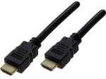 SCHWAIGER HDMI csatlakozókábel [1x HDMI dugó 1x HDMI dugó] 0.7 m , fekete, Schwaiger