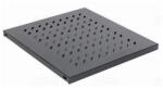 LEGRAND Rackszekrény polc - 2U-19", 4ponton rögzíthető, állítható, 435mm szél. (1000 mély szekrényekhez), max: 50 kg, Fekete) (E4S2U65A) - bbmarket