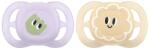 Philips Suzete Philips Avent Ultra Start - 0-2 luni, 2 buc, ochii (SCF075/03)