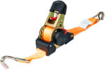AMiO Csomagrögzítő heveder - spanifer automatikus visszahúzóval 1 tonna 38mm 4m J-TYPE (1db) - AMIO