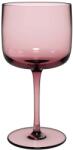 Villeroy & Boch borospohár készlet Like Grape 2 db - rózsaszín Univerzális méret