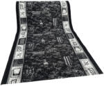 Hilal Futószőnyeg 62122 Fekete-Szürke (Black-Grey) 80cm