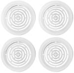  JKH szellőzőrács kerek műanyag fehér d = 50mm (4db-os) (3364652)