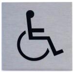  JKH tábla alumínium öntapadó 60 x 60mm "mozgássérült" szimbólum (3427173)