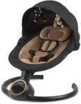 Kidwell REVE 2 az 1-ben ringató-zenélő elektromos babahinta és pihenőszék, fekete/arany