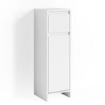 Vicco Emma midi szekrény, 95 cm, fehér