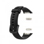 BSTRAP Silicone szíj Honor Band 6 / Huawei Band 6, black (SHO003C01)