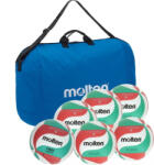 Molten Pachet antrenament si competitie volei Molten PRO: V5M5000 + 5 buc V5M4000 + geanta (1xV5M5000+5xV5M4000+EK0046-B)