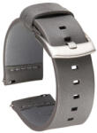 BSTRAP Fine Leather szíj Garmin Venu 2S, gray (SGA012C0501)