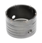 Högert Technik HT6D487 Keményfém hegyű magfúrók betonhoz 80 mm, CrV40 acél, YG-11C keményfém fogak (HT6D487)