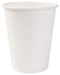  100% lebomló papírpohár fehér 220ml (80mm) ISLA DUO műanyag-mentes