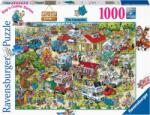 Ravensburger - Üdülő helyek 1. - A Kemping 1000 darabos kirakó (12000721)