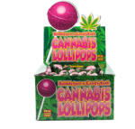 Dr. Greenlove Bubblegum X Candy Kush kender nyalóka