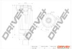 Dr! ve+ filtru combustibil Dr! ve+ DP1110.13. 0092 (DP1110.13.0092) - automobilus