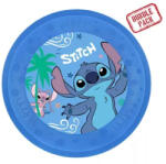  Disney Lilo és Stitch, A csillagkutya Angel micro prémium műanyag lapostányér 4 db-os szett 21 cm (PNN96921) - oliviashop